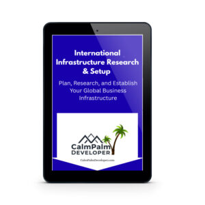 International Infrastructure Setup & Research